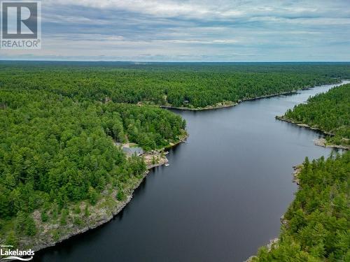 254G X Bay Road, Alban, ON - Outdoor With Body Of Water With Deck Patio Veranda With Exterior