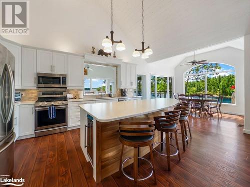 254G X Bay Road, Alban, ON - Indoor Photo Showing Dining Room