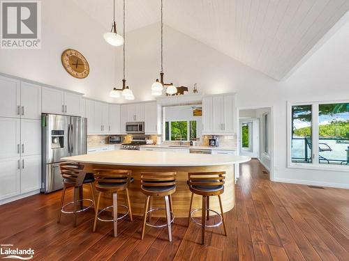 254G X Bay Road, Alban, ON - Indoor Photo Showing Kitchen With Upgraded Kitchen