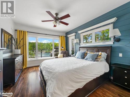 2nd floor bedroom - 254G X Bay Road, Alban, ON - Indoor Photo Showing Bedroom