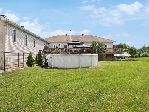 Pool - 229 Ch. Du Marquis, Pontiac, QC - Outdoor With Above Ground Pool With Backyard