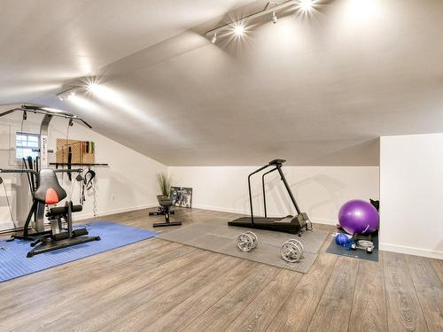 Garage - 247 Rue Du Lac-Marier, Sainte-Marguerite-Du-Lac-Masson, QC - Indoor Photo Showing Gym Room
