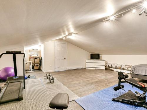 Garage - 247 Rue Du Lac-Marier, Sainte-Marguerite-Du-Lac-Masson, QC - Indoor Photo Showing Gym Room