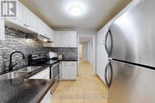 113 Large Crescent, Ajax, ON - Indoor Photo Showing Kitchen With Double Sink With Upgraded Kitchen