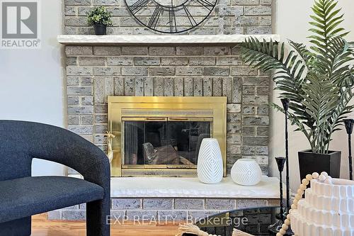 113 Large Crescent, Ajax, ON - Indoor With Fireplace