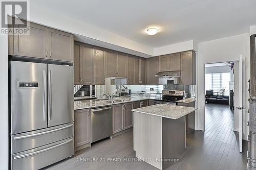 1908 Donald Cousens Parkway, Markham, ON - Indoor Photo Showing Kitchen With Stainless Steel Kitchen With Double Sink