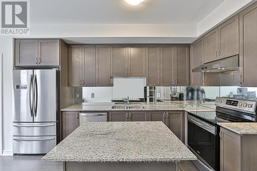 1908 Donald Cousens Parkway, Markham, ON - Indoor Photo Showing Kitchen With Stainless Steel Kitchen With Double Sink