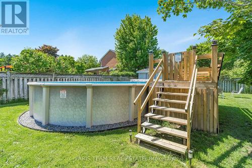 220 Mary Anne Drive, Barrie, ON - Outdoor With Above Ground Pool