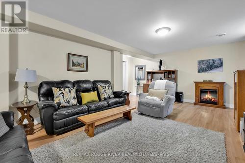 874 Caddy Drive, Cobourg, ON - Indoor Photo Showing Living Room With Fireplace