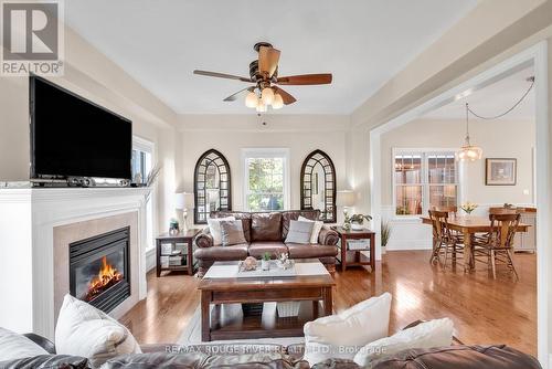 874 Caddy Drive, Cobourg, ON - Indoor Photo Showing Living Room With Fireplace