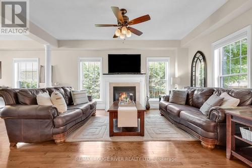 874 Caddy Drive, Cobourg, ON - Indoor Photo Showing Living Room With Fireplace