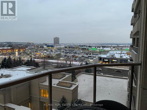 821 - 25 Kingsbridge Garden Circle, Mississauga, ON - Outdoor With Balcony With View