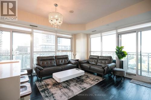 1509 - 33 Shore Breeze Drive, Toronto (Mimico), ON - Indoor Photo Showing Living Room