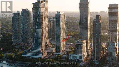 1509 - 33 Shore Breeze Drive, Toronto (Mimico), ON - Outdoor With Balcony With Facade