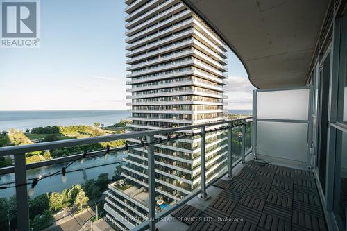 1509 - 33 Shore Breeze Drive, Toronto, ON - Outdoor With Body Of Water With Balcony
