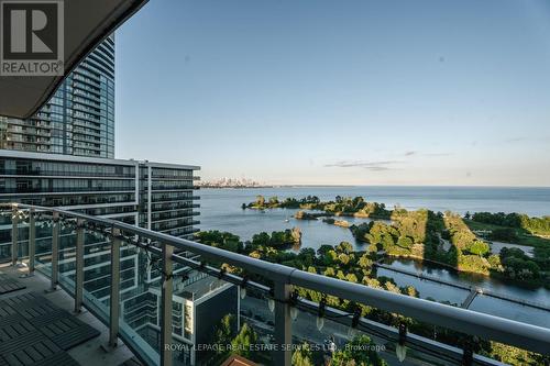 1509 - 33 Shore Breeze Drive, Toronto, ON - Outdoor With Body Of Water With Balcony With View