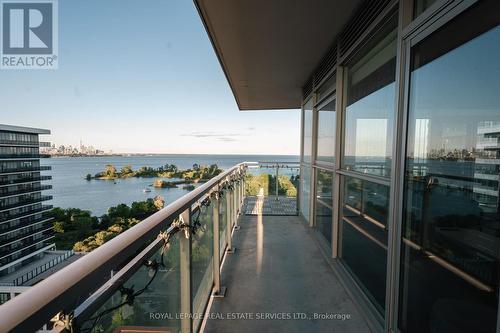 1509 - 33 Shore Breeze Drive, Toronto (Mimico), ON - Outdoor With Body Of Water With Balcony With View With Exterior