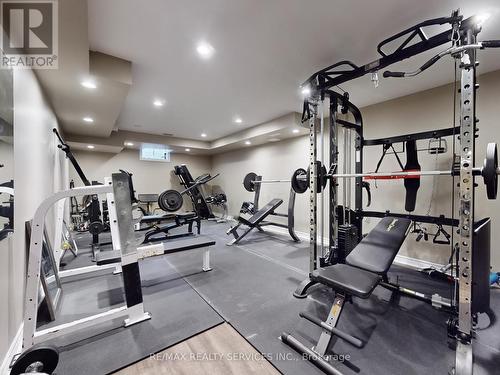 21 Silver Spring Crescent, Uxbridge, ON - Indoor Photo Showing Gym Room