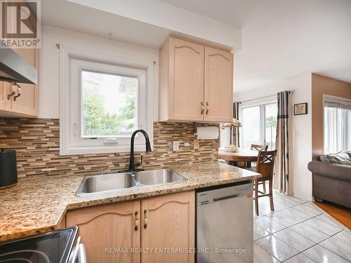 7 Colleyville Street, Brampton, ON - Indoor Photo Showing Kitchen With Double Sink