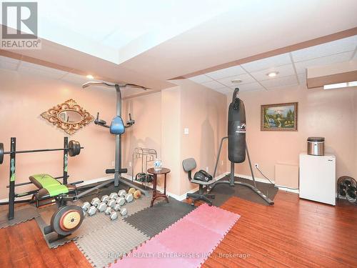 7 Colleyville Street, Brampton, ON - Indoor Photo Showing Gym Room