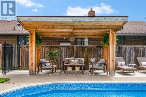 20 Edgedale Road, St. Catharines, ON - Outdoor With In Ground Pool With Deck Patio Veranda