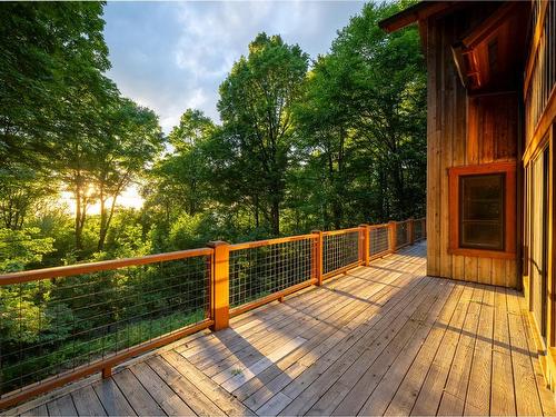 Terrasse - 287 Ch. De Missisquoi, Bromont, QC - Outdoor With Deck Patio Veranda With Exterior