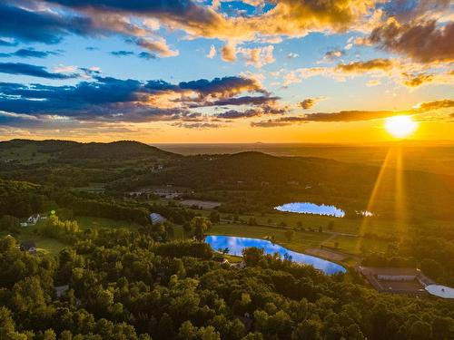 Aerial photo - 287 Ch. De Missisquoi, Bromont, QC - Outdoor With View