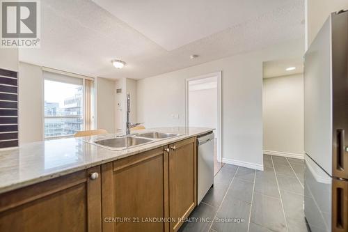 2809 - 763 Bay Street, Toronto, ON - Indoor Photo Showing Kitchen With Double Sink