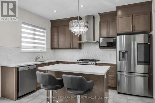 59 Findlay Drive, Hamilton, ON - Indoor Photo Showing Kitchen With Stainless Steel Kitchen With Upgraded Kitchen