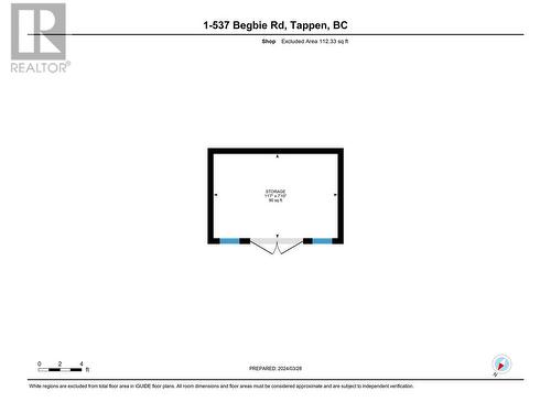 537 Begbie Road Unit# 1, Tappen, BC 