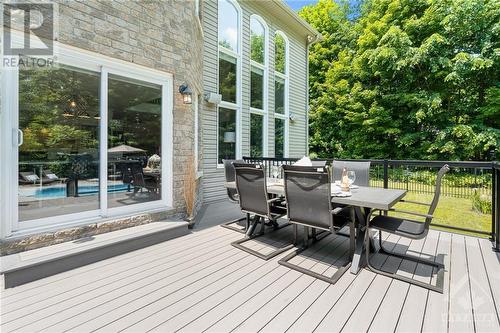 287 Charbonneau Street, Rockland, ON - Outdoor With Deck Patio Veranda With Exterior