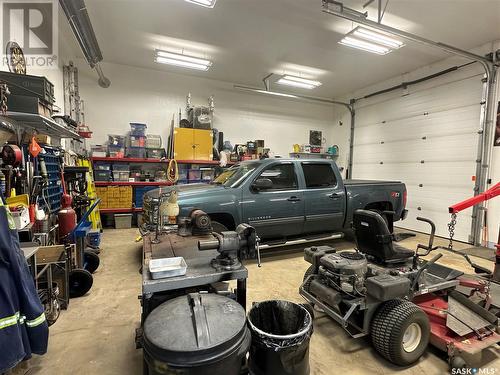 Mcleod Acreage, Lakeland Rm No. 521, SK - Indoor Photo Showing Garage