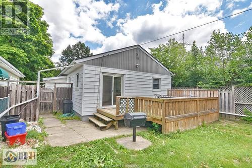 1733 Glendale Avenue, Windsor, ON - Outdoor With Deck Patio Veranda With Exterior