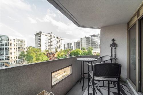 67 Caroline Street S|Unit #501, Hamilton, ON - Outdoor With Balcony With Exterior