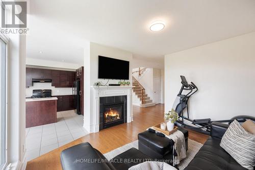 632 Bridleglen Crescent, Ottawa, ON - Indoor Photo Showing Gym Room With Fireplace