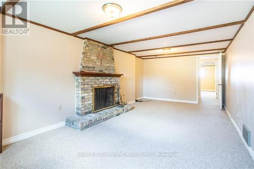 132 8Th Concession Road E, Hamilton, ON - Indoor With Fireplace