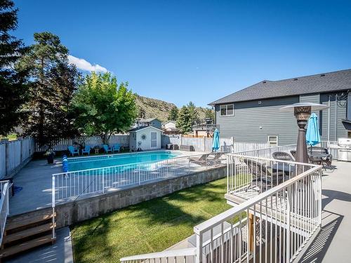 2617 Sunset Drive, Kamloops, BC - Outdoor With In Ground Pool With Deck Patio Veranda With Exterior