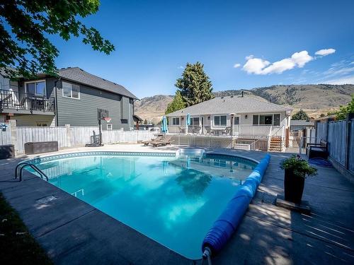 2617 Sunset Drive, Kamloops, BC - Outdoor With In Ground Pool With Deck Patio Veranda With Backyard