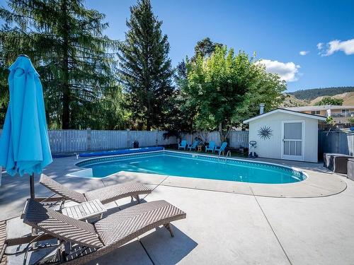 2617 Sunset Drive, Kamloops, BC - Outdoor With In Ground Pool With Deck Patio Veranda With Backyard