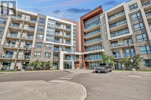 225 - 125 Shoreview Place, Hamilton, ON - Outdoor With Balcony With Facade