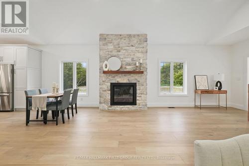 283 Clyde Street, Cobourg, ON - Indoor Photo Showing Living Room With Fireplace