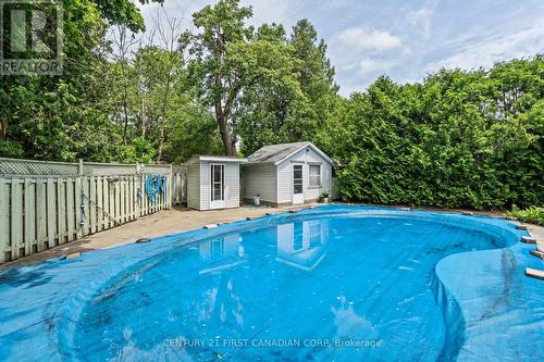 126 St Bees Court, London, ON - Outdoor With In Ground Pool With Backyard