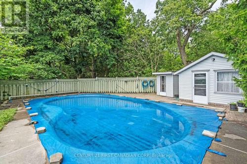 126 St Bees Court, London, ON - Outdoor With In Ground Pool With Backyard