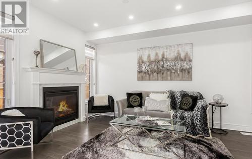 115 Branigan Crescent S, Halton Hills, ON - Indoor Photo Showing Living Room With Fireplace