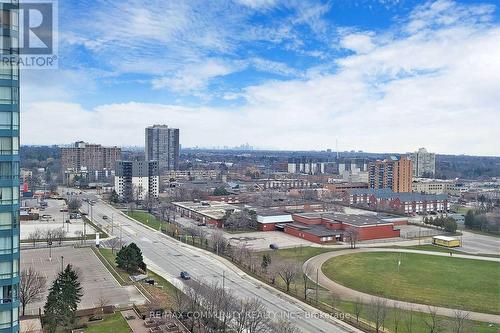 1407 - 145 Hillcrest Avenue, Mississauga, ON - Outdoor With View