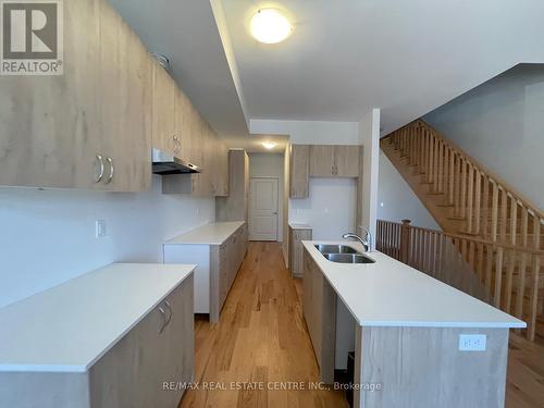 86 Salina Street, Mississauga, ON - Indoor Photo Showing Kitchen With Double Sink