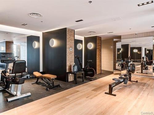 Salle d'exercice - 762-101 Rue Peel, Montréal (Le Sud-Ouest), QC - Indoor Photo Showing Gym Room