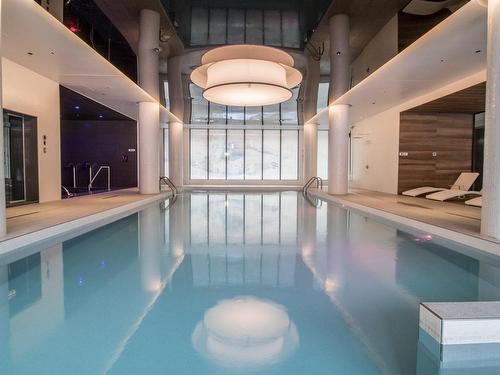 Piscine - 225-1000 Rue Ottawa, Montréal (Le Sud-Ouest), QC - Indoor Photo Showing Other Room With In Ground Pool