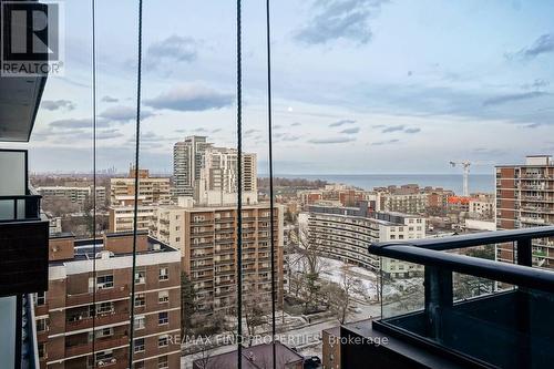 1501 - 21 Park Street E, Mississauga, ON - Outdoor With Balcony With View