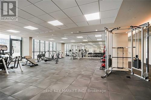 2211 - 4055 Parkside Village Drive, Mississauga, ON - Indoor Photo Showing Gym Room